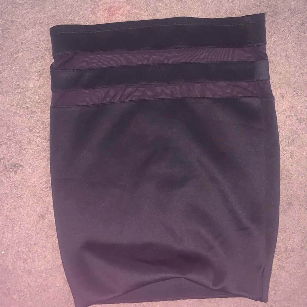 Black skirt